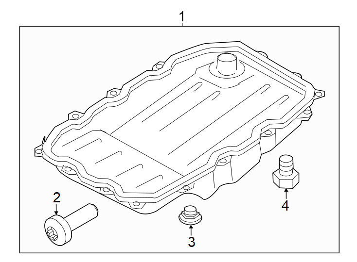 Diagram Engine / transaxle. Transaxle parts. for your 2014 Porsche Cayenne  S Sport Utility 