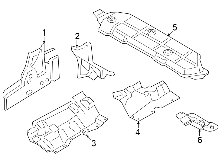 53. 0 liter. Front tunnel. Muffler. Rear floor. Rear side. Rear tunnel.https://images.simplepart.com/images/parts/motor/fullsize/6971384.png