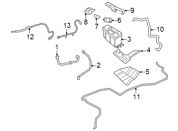 12Emission system. Emission components.https://images.simplepart.com/images/parts/motor/fullsize/6971413.png