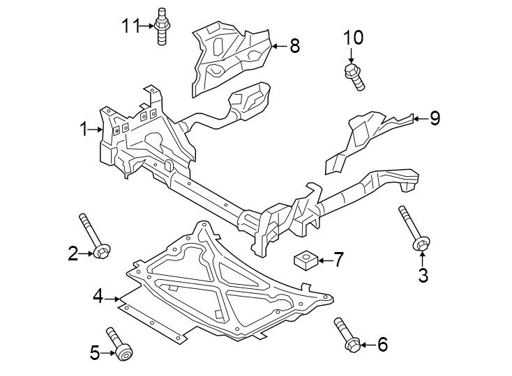 4Front suspension. Engine mounting.https://images.simplepart.com/images/parts/motor/fullsize/6971471.png