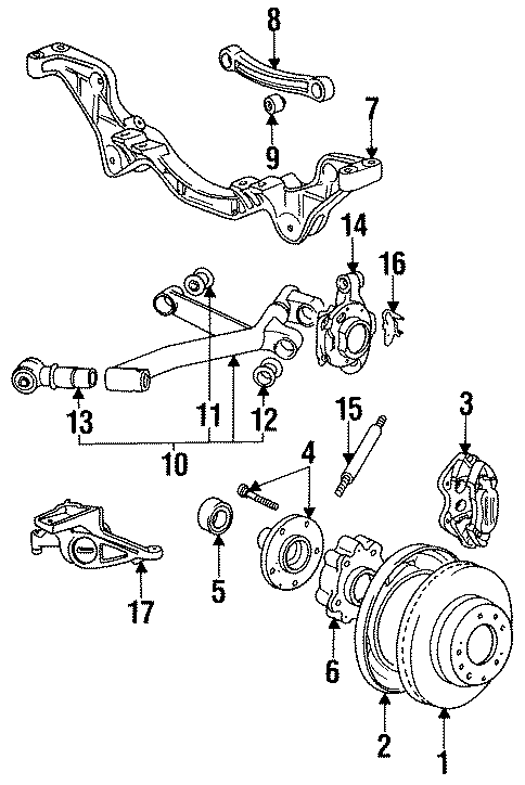 11REAR SUSPENSION. BRAKE COMPONENTS. SUSPENSION COMPONENTS.https://images.simplepart.com/images/parts/motor/fullsize/6990880.png