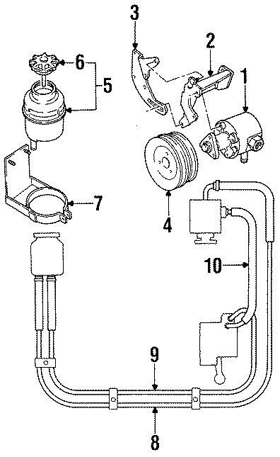 Diagram gearbox to reservoir. pump to gearbox. reservoir to pump. for your 2016 Land Rover Range Rover  SV Autobiography Sport Utility 