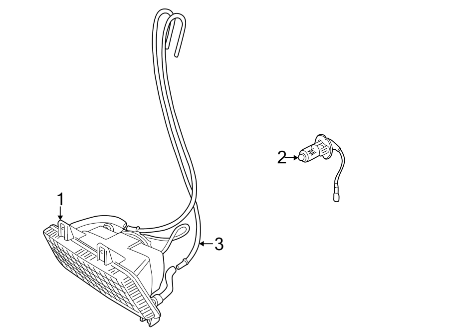 Diagram FRONT LAMPS. FOG LAMPS. for your 2023 Land Rover Range Rover Velar  S Sport Utility 