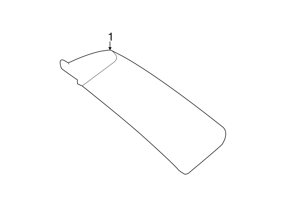 Diagram QUARTER PANEL. EXTERIOR TRIM. for your Land Rover Range Rover  