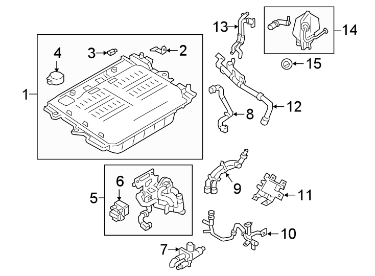 Diagram Battery. for your 2019 Land Rover Discovery   