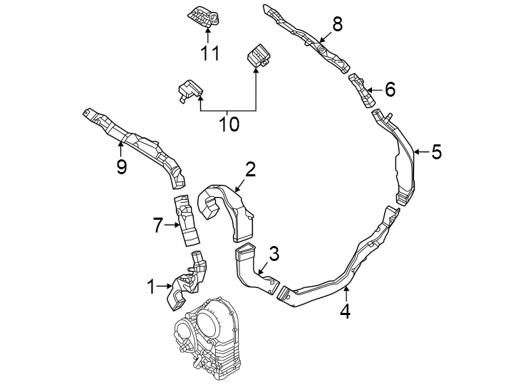 Diagram Instrument panel. Ducts. for your 2018 Land Rover Range Rover   