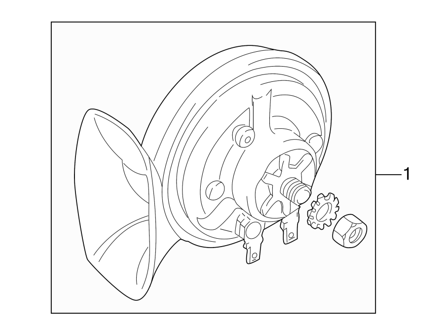 Full size assembly image of HORN. (1/1)