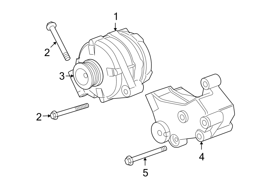 Diagram ALTERNATOR. for your 2011 Land Rover Range Rover   