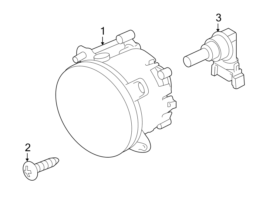 Diagram FRONT LAMPS. FOG LAMPS. for your 2021 Land Rover Range Rover Sport  Autobiography Dynamic Sport Utility 