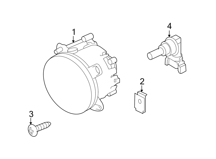 Diagram FRONT LAMPS. FOG LAMPS. for your 2022 Land Rover Range Rover Velar   