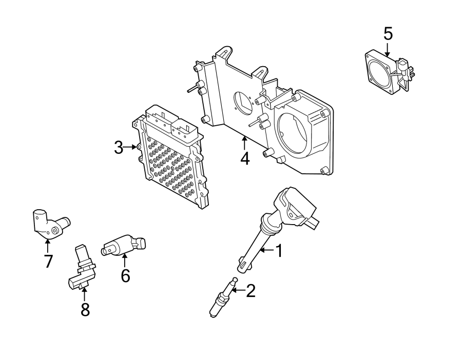 Diagram IGNITION SYSTEM. for your Land Rover