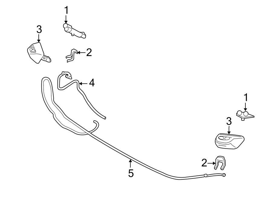 Diagram FRONT LAMPS. WASHER COMPONENTS. for your 2012 Land Rover LR2   