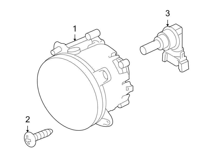 Diagram FRONT LAMPS. FOG LAMPS. for your 2023 Land Rover Range Rover Velar   