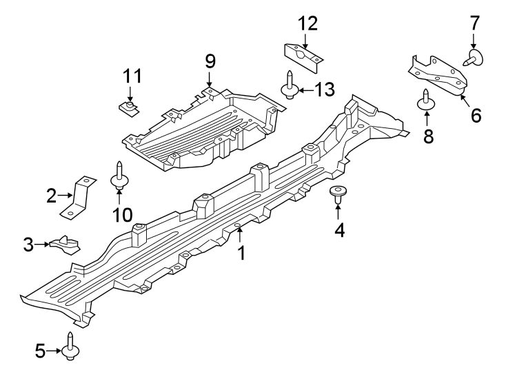 Diagram Pillars. Rocker & floor. for your 2020 Land Rover Range Rover Sport  SE Sport Utility 