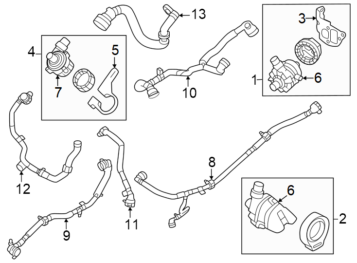 Diagram 4. 4 liter turbo. for your 2022 Land Rover Range Rover  SV Autobiography Dynamic Black Edition Sport Utility 