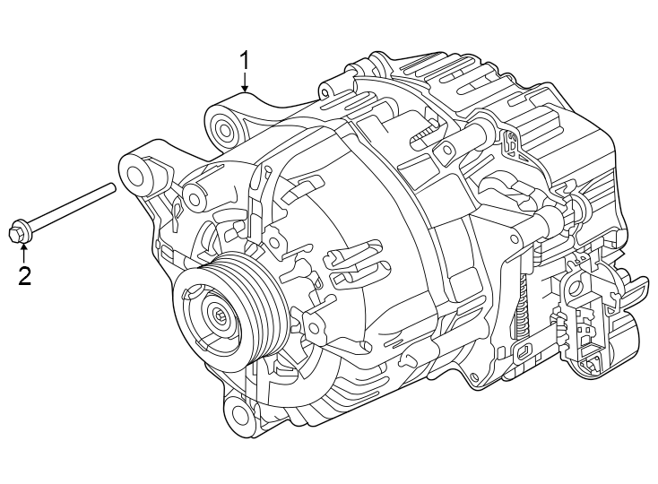 Diagram Alternator. for your Land Rover