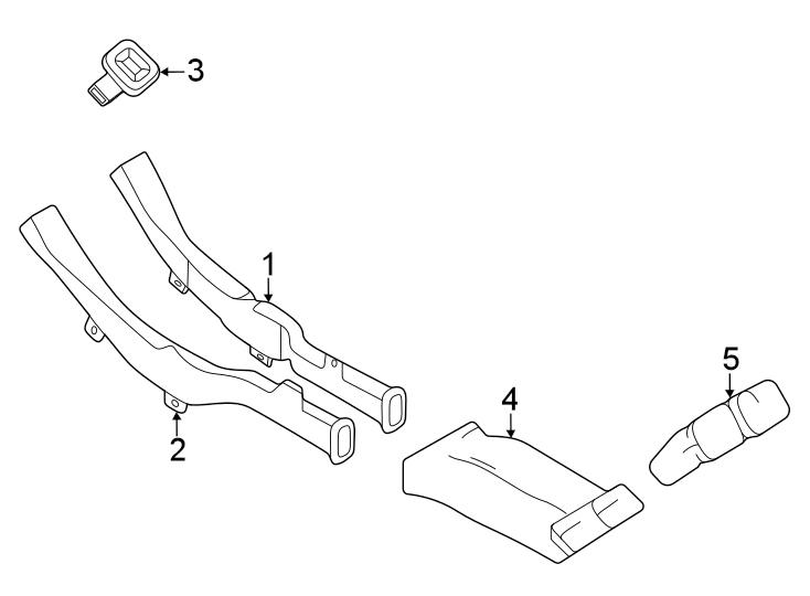 Diagram Instrument panel. Ducts. for your 2013 Land Rover Range Rover   