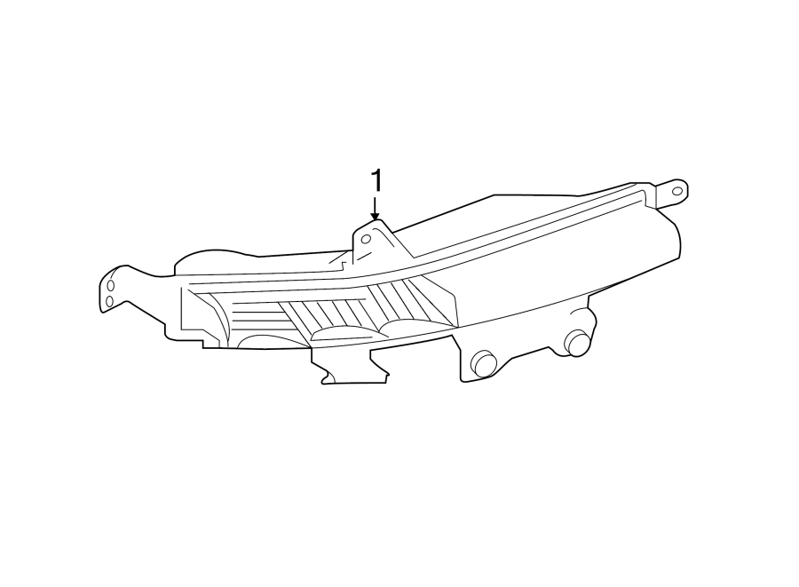 Diagram REAR LAMPS. FOG LAMPS. for your 2018 Land Rover Discovery Sport   