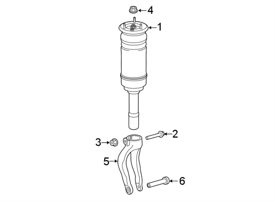 Diagram FRONT SUSPENSION. STRUTS & COMPONENTS. for your 2021 Land Rover Range Rover Sport 2.0L Ingenium PLUG-IN HYBRID EV-GAS (PHEV) A/T 4WD Autobiography Sport Utility 