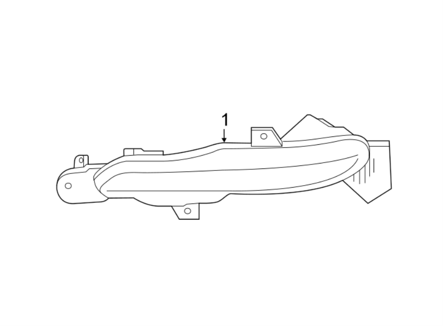 Diagram REAR LAMPS. FOG LAMPS. for your 2022 Land Rover Range Rover Velar   