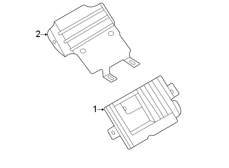 Diagram Electrical components. for your Land Rover