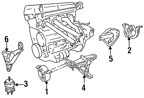 3ENGINE / TRANSAXLE. ENGINE & TRANS MOUNTING.https://images.simplepart.com/images/parts/motor/fullsize/7310640.png