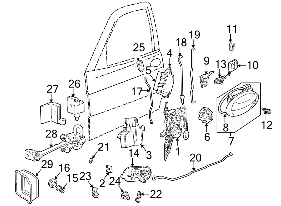 25FRONT DOOR. LOCK & HARDWARE.https://images.simplepart.com/images/parts/motor/fullsize/7315475.png