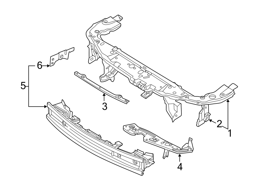 6RADIATOR SUPPORT.https://images.simplepart.com/images/parts/motor/fullsize/7318052.png