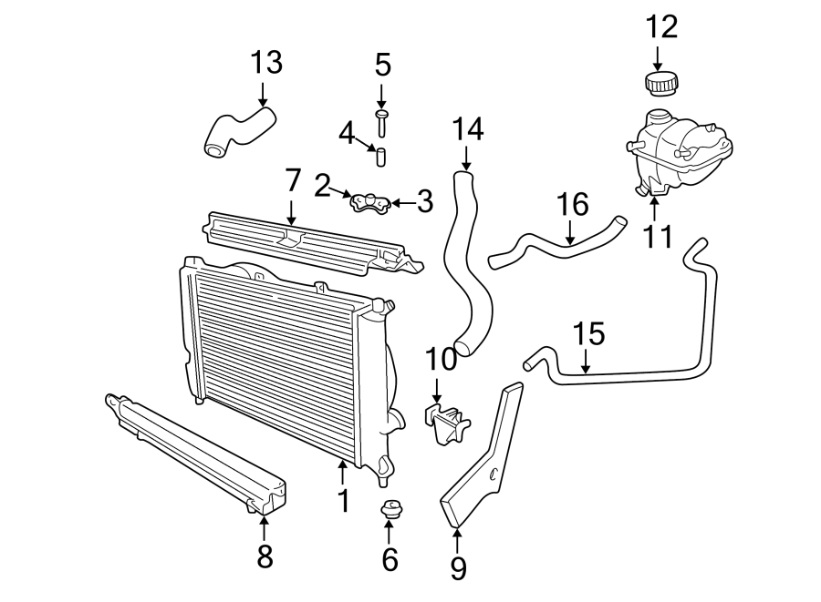 6Radiator & components.https://images.simplepart.com/images/parts/motor/fullsize/7318090.png