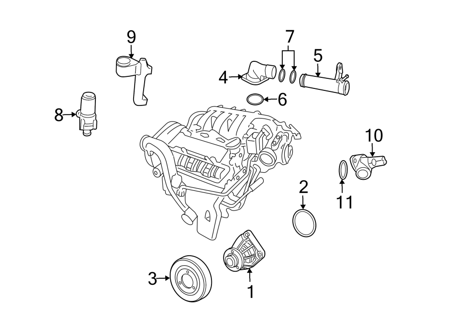 5Water pump.https://images.simplepart.com/images/parts/motor/fullsize/7318100.png