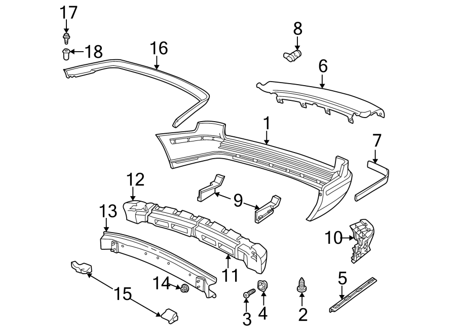 17REAR BUMPER. BUMPER & COMPONENTS.https://images.simplepart.com/images/parts/motor/fullsize/7318890.png