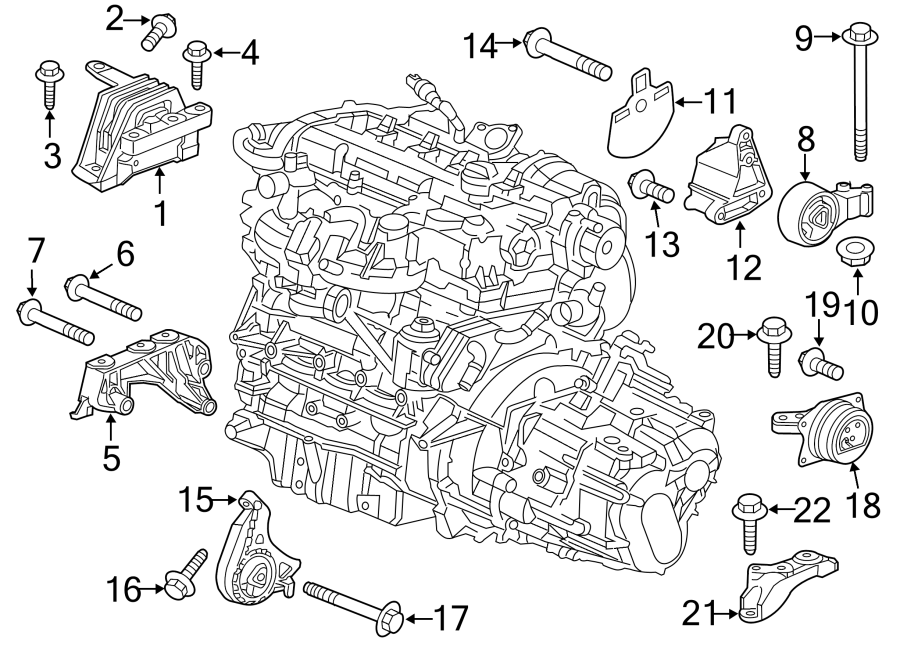 9ENGINE / TRANSAXLE. ENGINE & TRANS MOUNTING.https://images.simplepart.com/images/parts/motor/fullsize/7319240.png