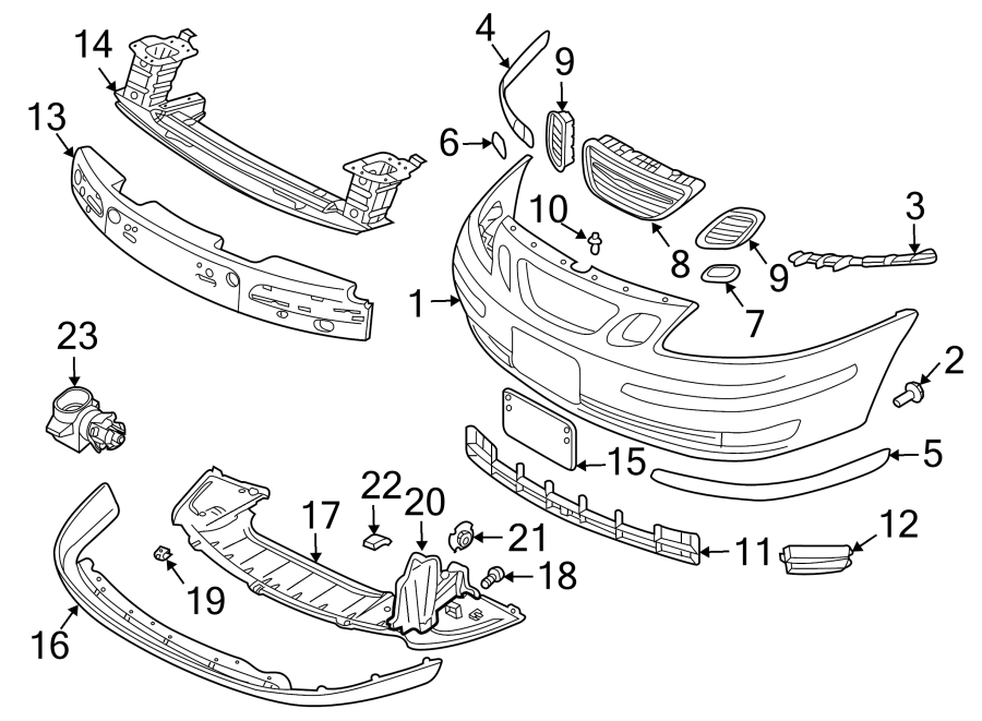 2FRONT BUMPER & GRILLE. BUMPER & COMPONENTS.https://images.simplepart.com/images/parts/motor/fullsize/7320005.png