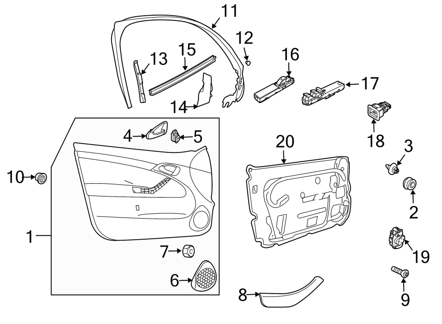 10Front door. Interior trim.https://images.simplepart.com/images/parts/motor/fullsize/7320405.png