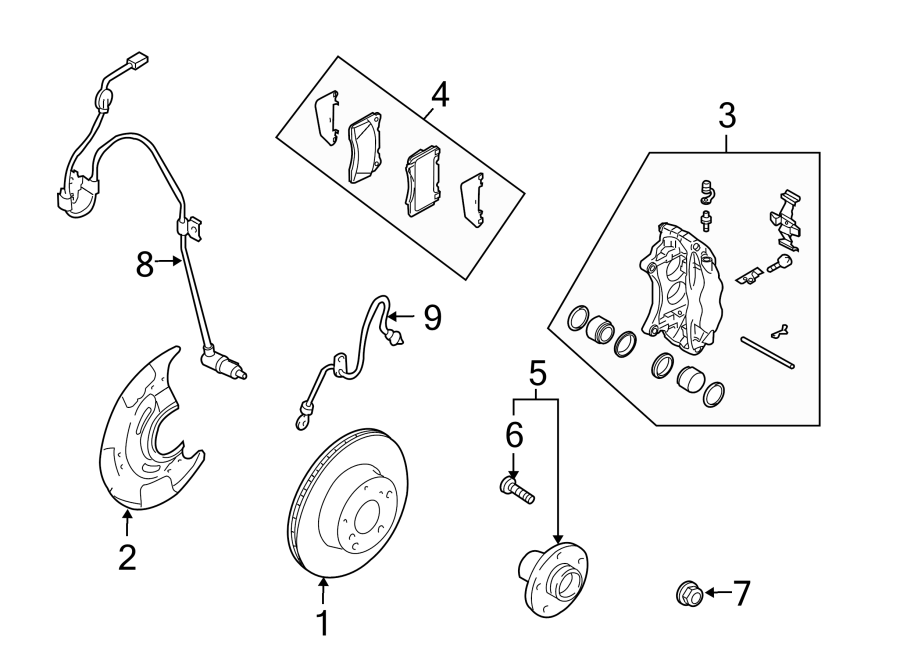 9FRONT SUSPENSION. BRAKE COMPONENTS.https://images.simplepart.com/images/parts/motor/fullsize/7321320.png