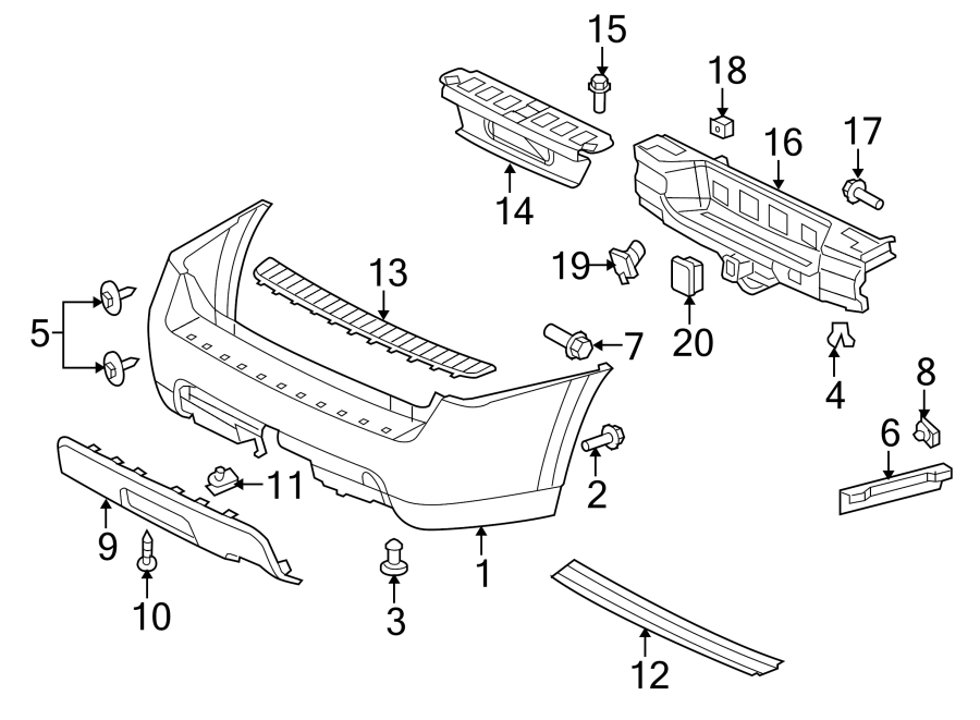 12REAR BUMPER. BUMPER & COMPONENTS.https://images.simplepart.com/images/parts/motor/fullsize/7322720.png