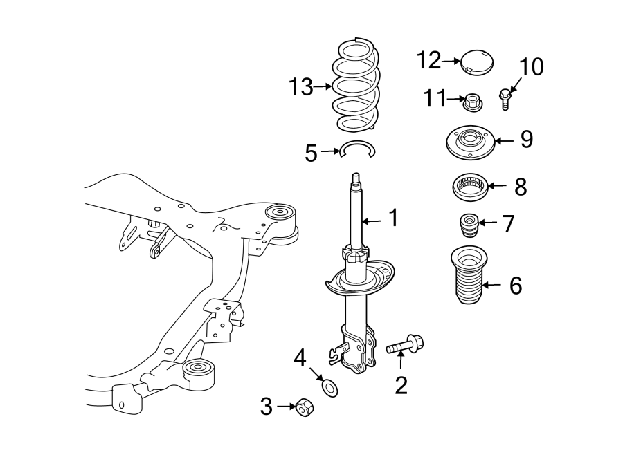 13FRONT SUSPENSION. STRUTS & COMPONENTS.https://images.simplepart.com/images/parts/motor/fullsize/7325230.png