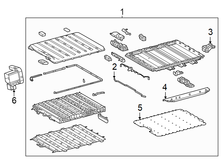 Diagram Battery. for your 2010 Toyota Matrix   