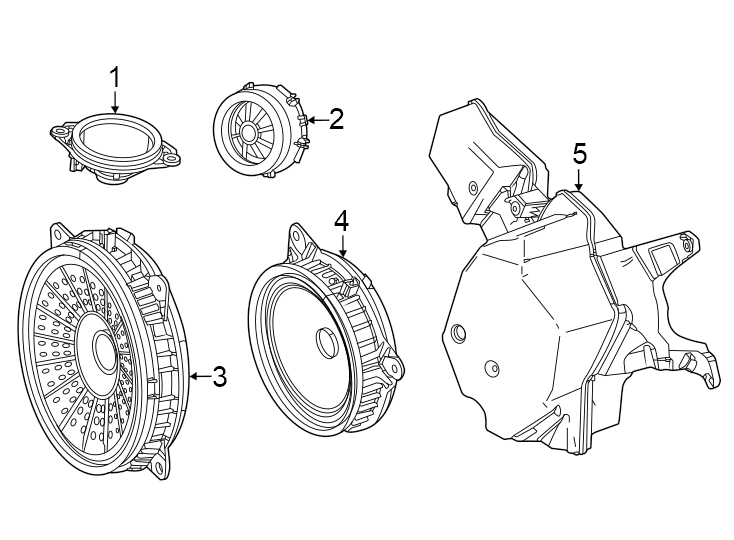 Diagram Instrument panel. Sound system. for your Toyota RAV4 PRIME  