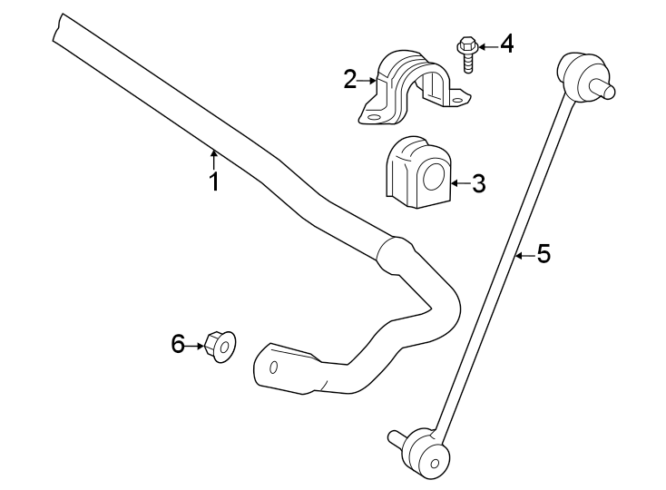 Diagram Front suspension. Stabilizer bar & components. for your 2010 Toyota Highlander 3.5L V6 A/T AWD Sport Sport Utility 