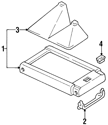 Diagram CENTER CONSOLE. for your Toyota