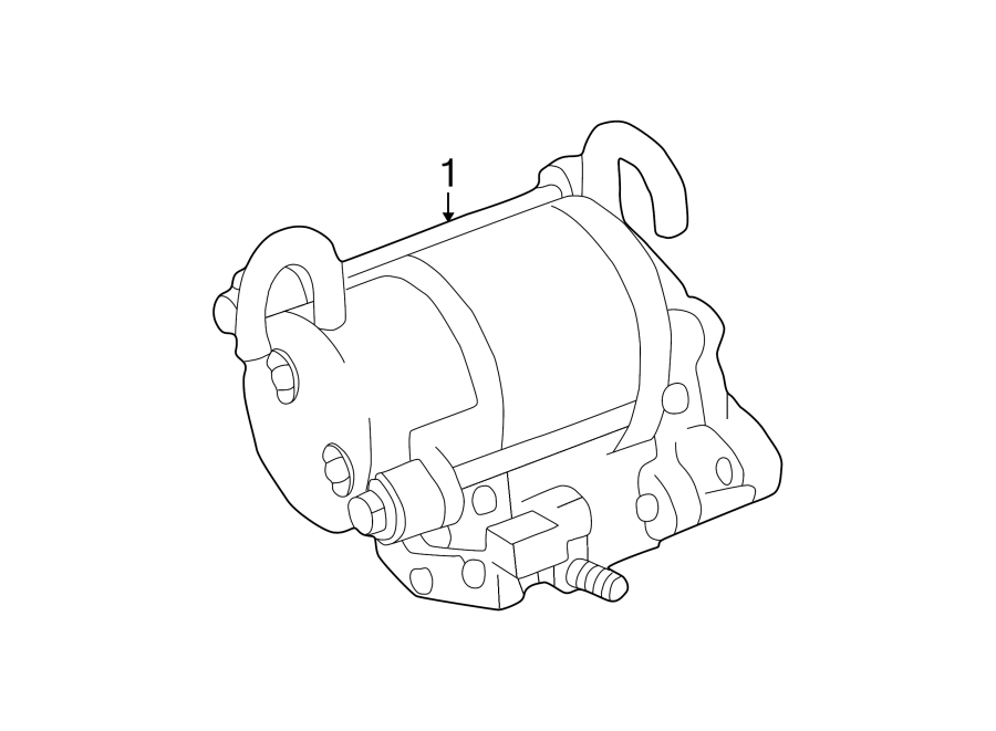 Diagram STARTER. for your 2019 Toyota Camry   