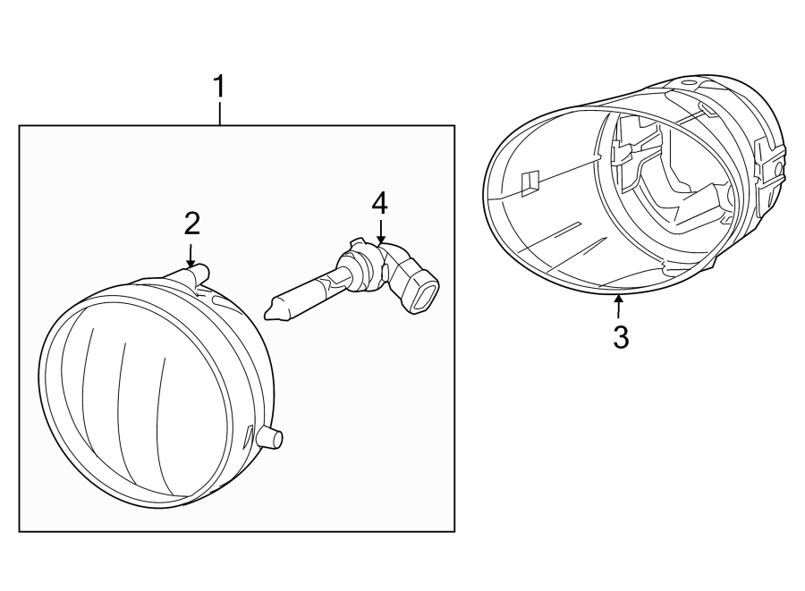 Diagram FRONT LAMPS. FOG LAMPS. for your 2012 Toyota Avalon   