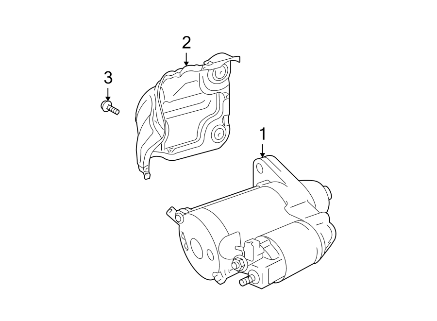 Diagram STARTER. for your 2008 Toyota Tundra  Base Extended Cab Pickup Fleetside 