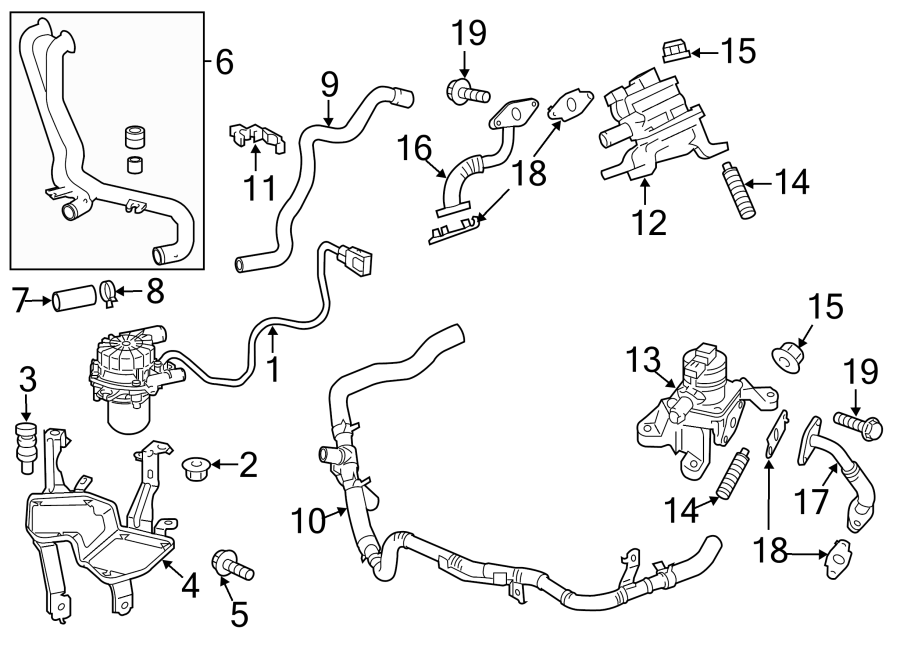 Diagram EMISSION SYSTEM. EMISSION COMPONENTS. for your 2006 Toyota Tacoma 2.7L M/T RWD Base Crew Cab Pickup Fleetside 