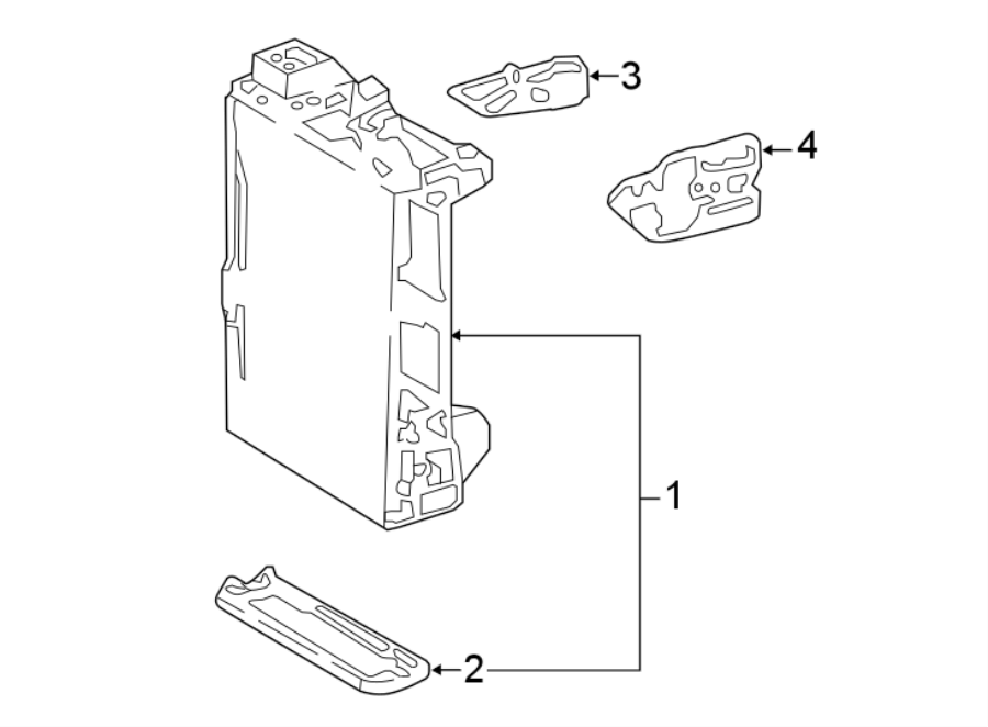 Diagram ELECTRICAL COMPONENTS. for your 2021 Toyota Corolla  XSE Sedan 