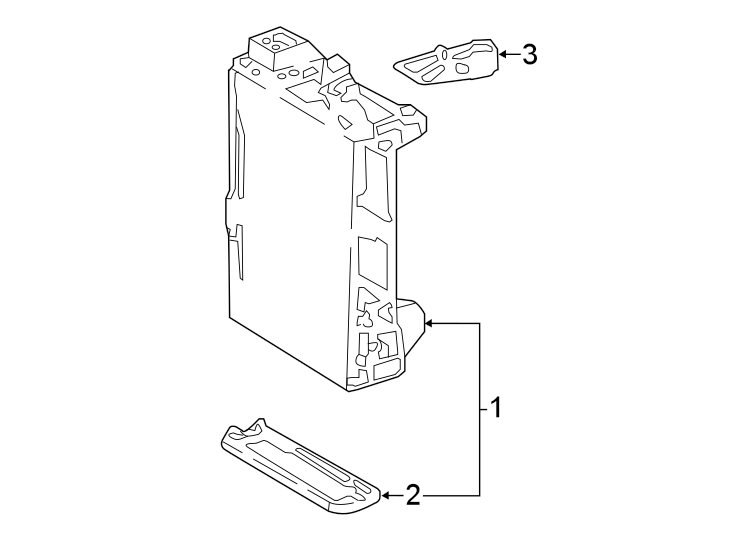 Diagram Electrical components. for your 2010 Toyota Tacoma   