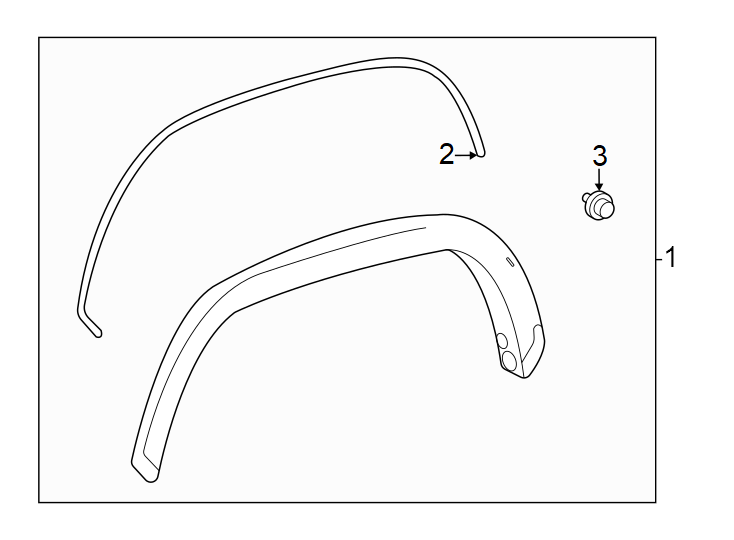 Diagram Pick up box. Exterior moldings. for your Toyota
