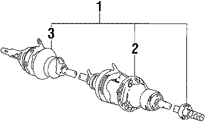 Diagram FRONT SUSPENSION. DRIVE AXLES. for your 2006 Toyota Tacoma 4.0L V6 A/T 4WD Base Extended Cab Pickup Fleetside 