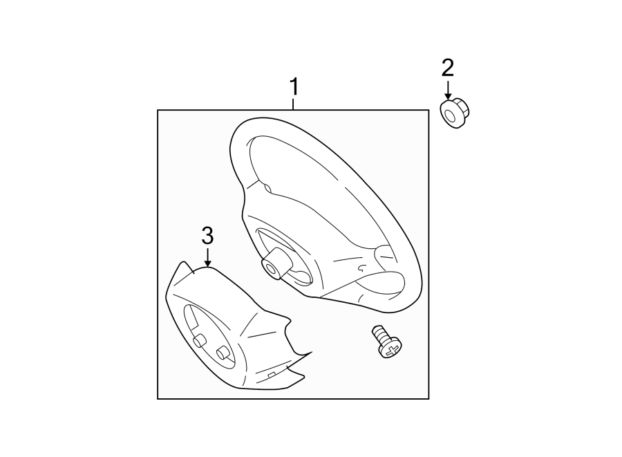 Diagram STEERING WHEEL & TRIM. for your 2020 Toyota 4Runner   